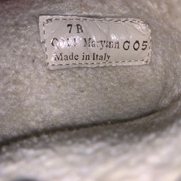 Coach Maryann Tan Rabbit Boots size 7 made in Italy, worn once - Picture 5 of 6